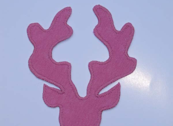 Applikation, Aufnäher Applikation, Aufnäher